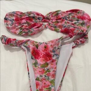 SHEIN Pink Floral Bikini